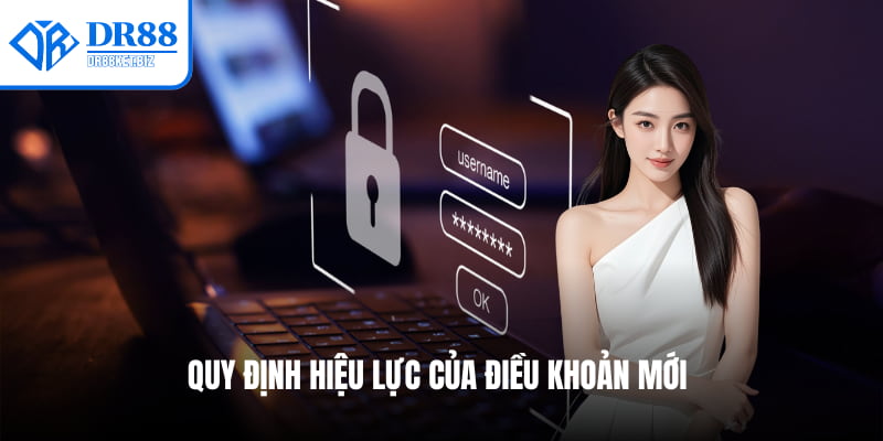 Quy định hiệu lực của điều khoản mới