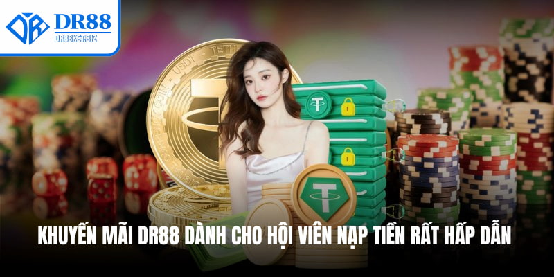 Khuyến mãi DR88 dành cho hội viên nạp tiền rất hấp dẫn